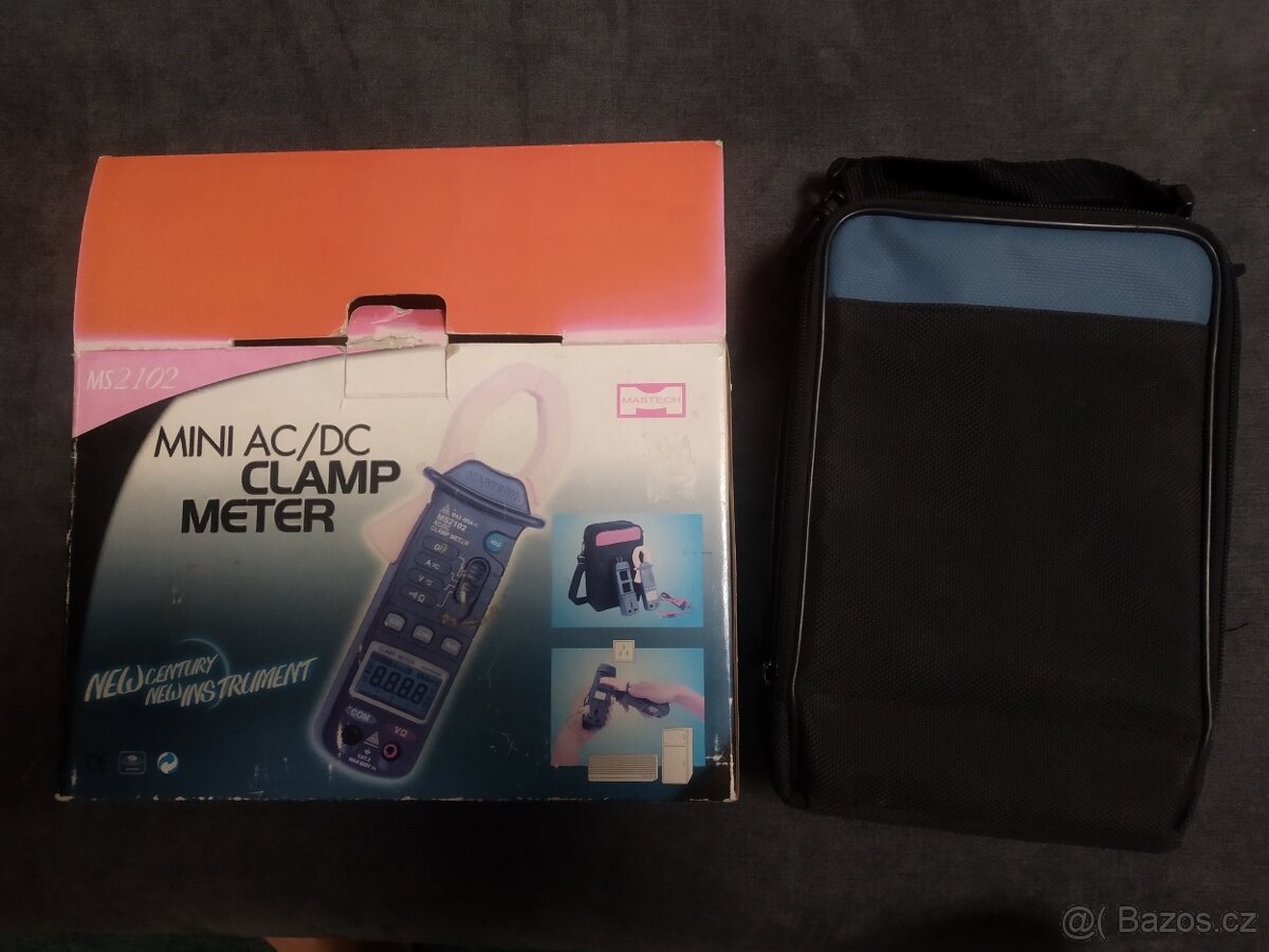 Klešťový multimetr Mastech MS2102 (napůl nefunkční) - 3
