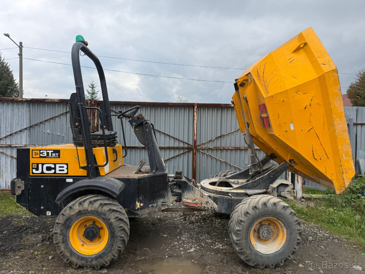 Prodám dumper JCB T3ST HYDROSTATIC r.v. 2017 - 3