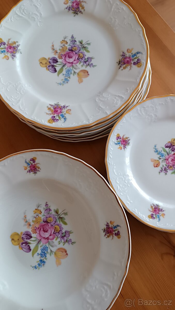 Porcelánová souprava Bernadotte Czechoslovakia – 18 dílů - 3
