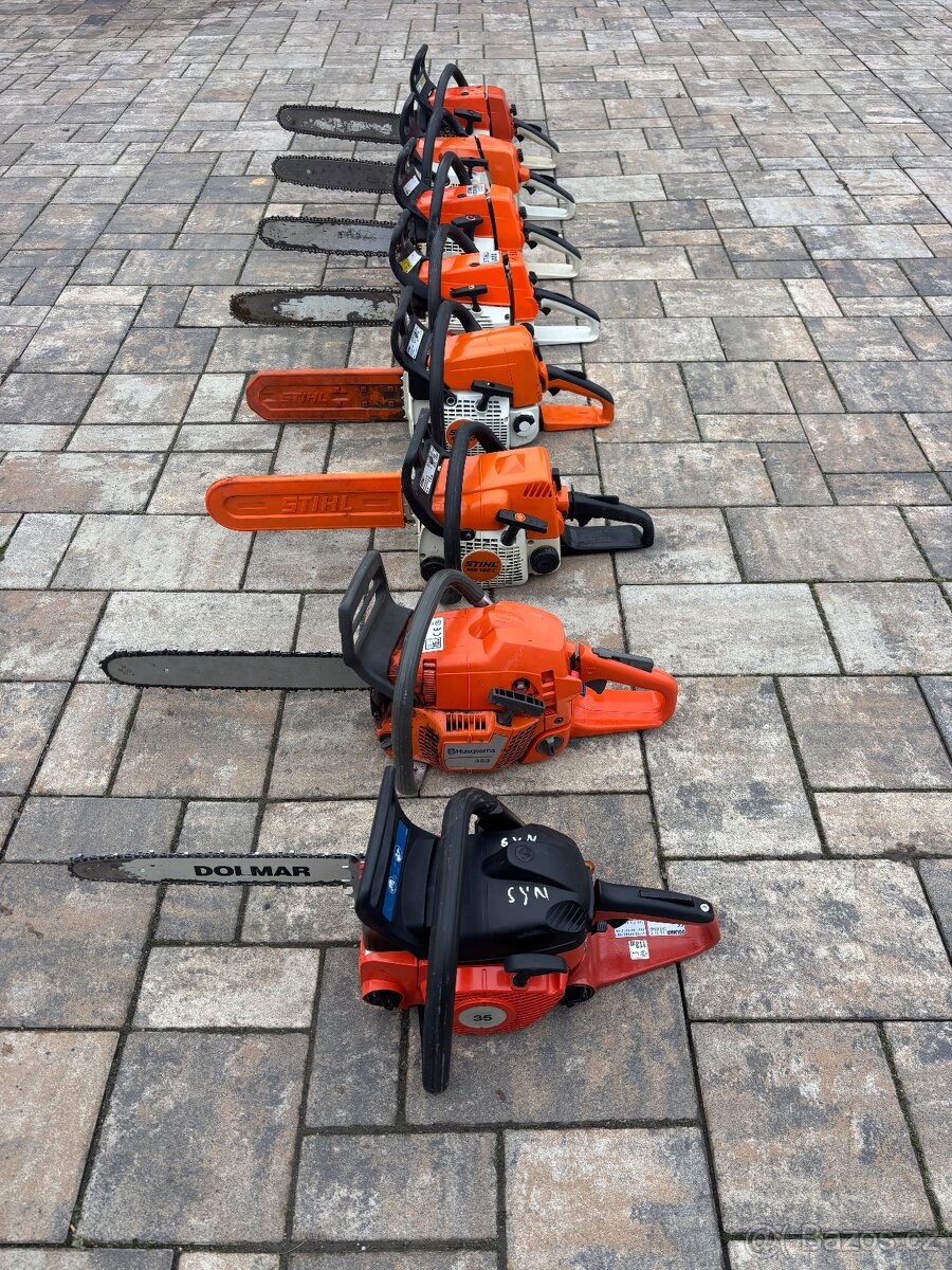 Motorové pily STIHL,HUSQVARNA,DOLMAR - 3