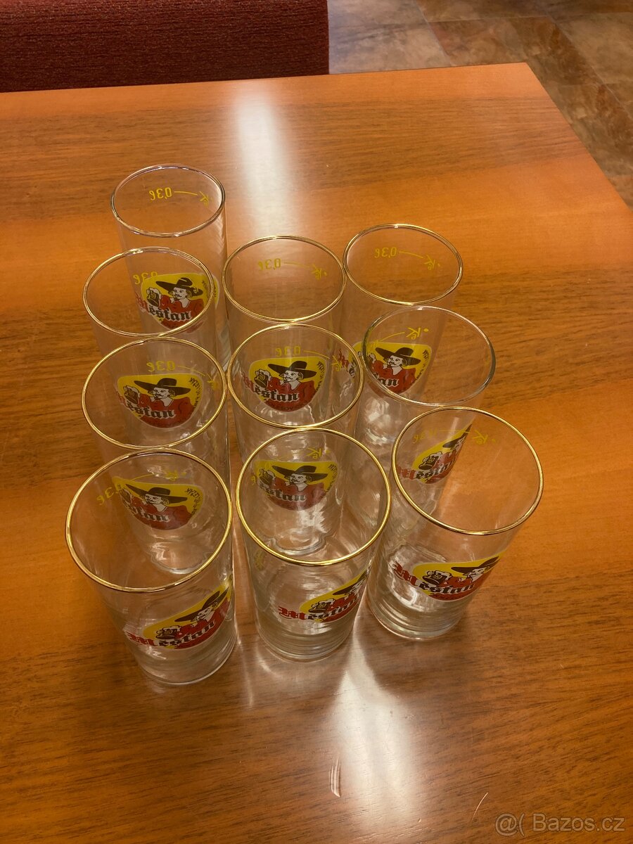 Pivní sklenice Měšťan Holešovický 0,3l - 3