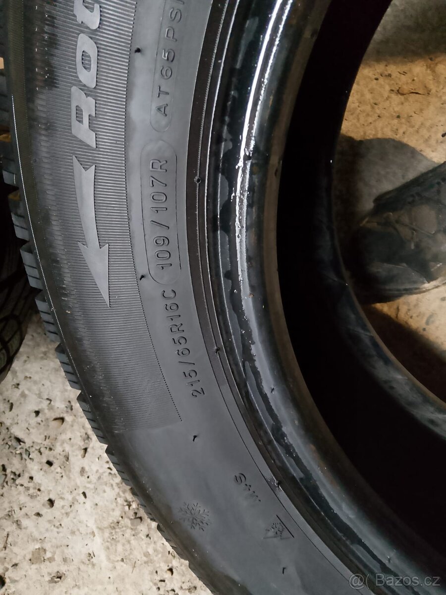 215/65/16c 109/107r BF Goodrich - zimní pneu 2ks dodávkové - 3