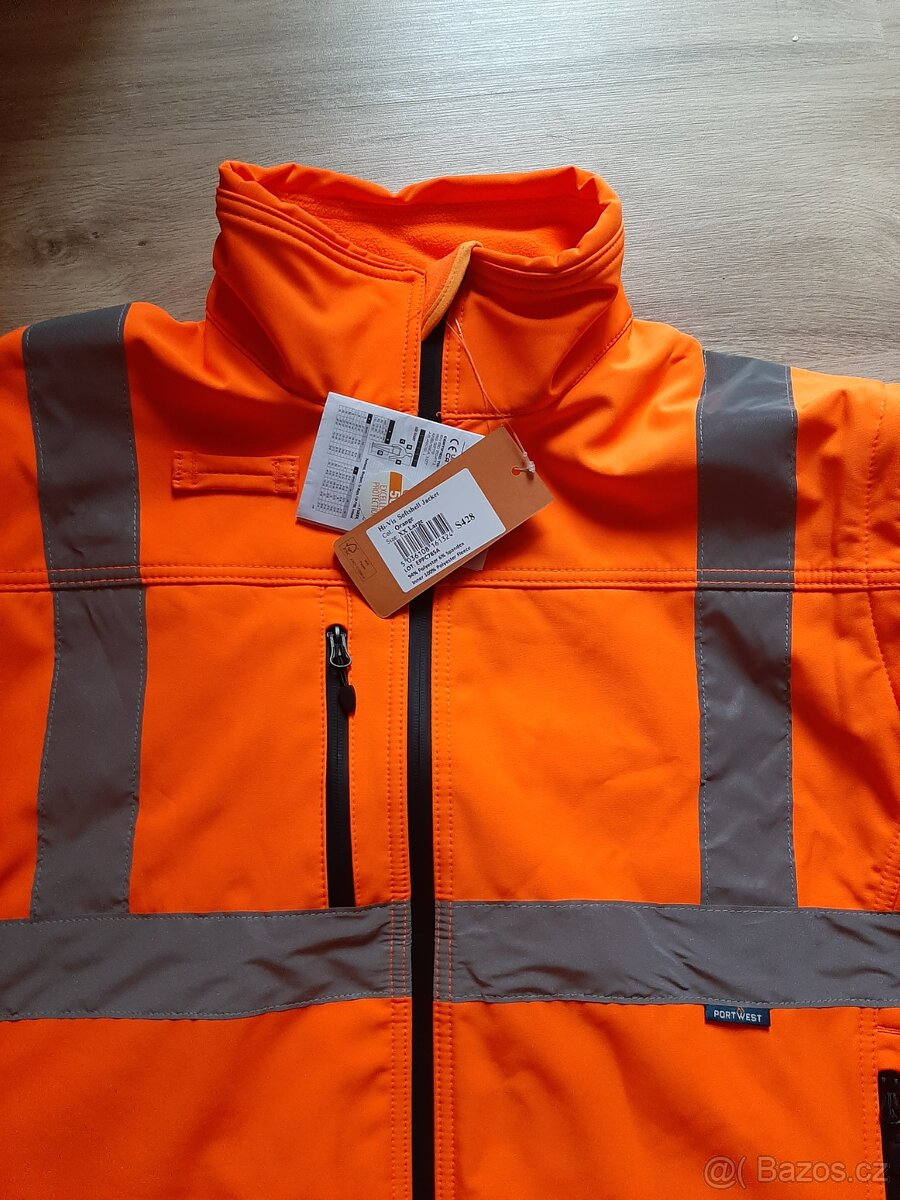 Reflexni softshellová bunda vel.S a L - 3