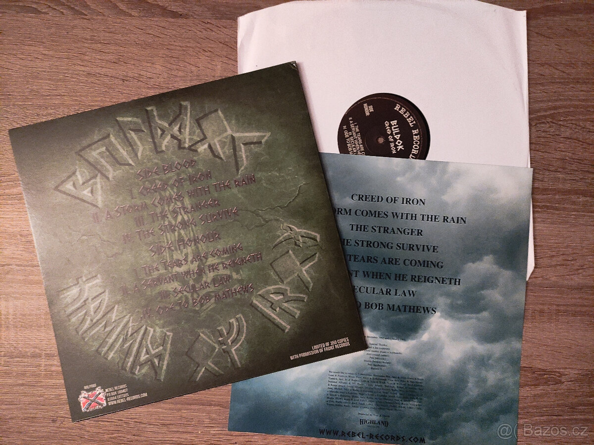 Prodám LP desku Buldok - Creed Of Iron /NOVÉ/ - 3