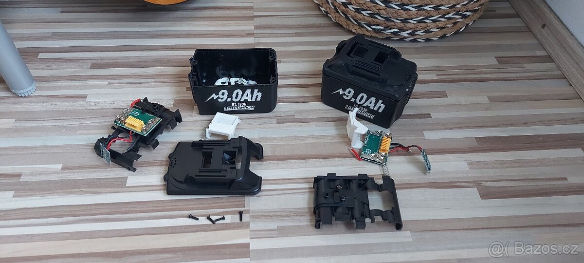 Case-obal,pro Aku Makita 18V 9.0Ah,bez baterií 18650. - 3