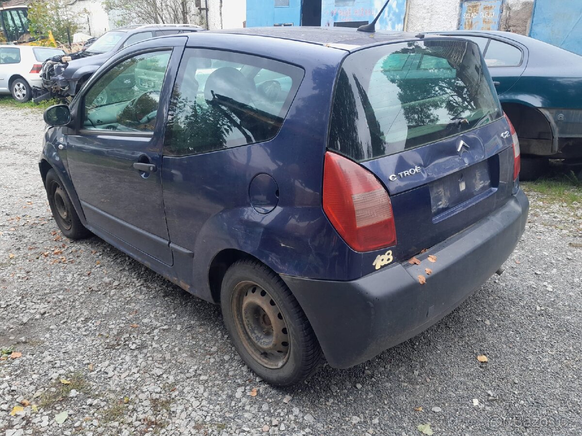 Citroën C2, 1.1i benzín, motor typ HFX, na náhradní díly - 3