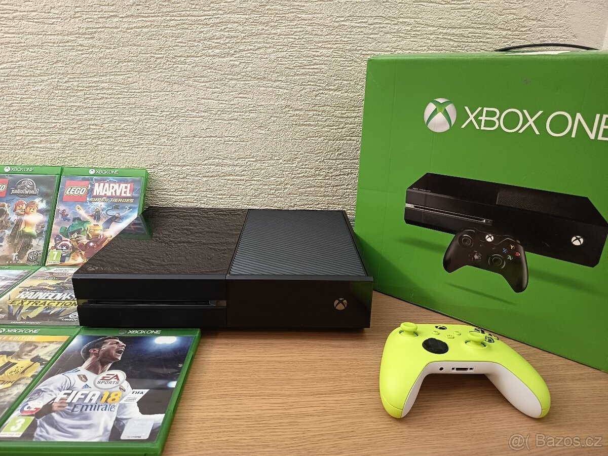 Xbox One 500GB + 10 her - 3