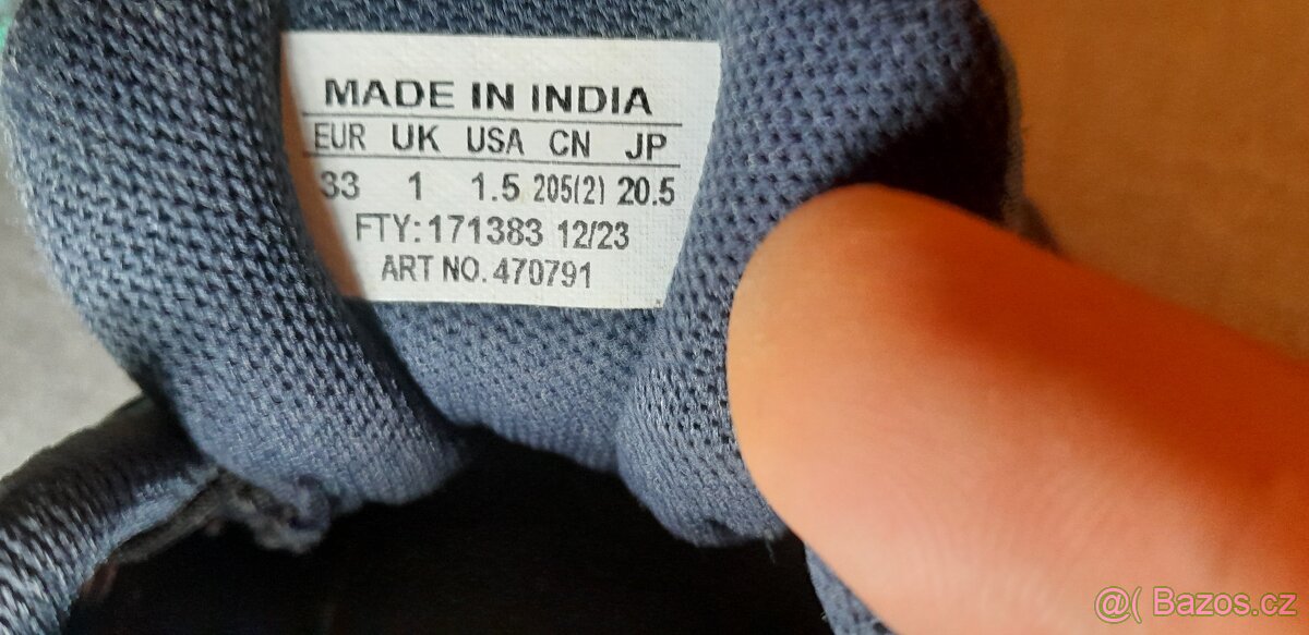 Dětské trekové boty Salomon vel.33 - 3