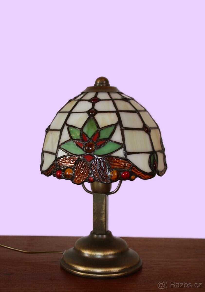 Vitrážový Tiffany lustr -nový - 3