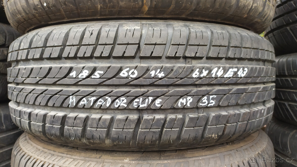 165/70 R14 / 185/60 R14 / 185/65 R14 / 195/50 R15 nejeté - 3