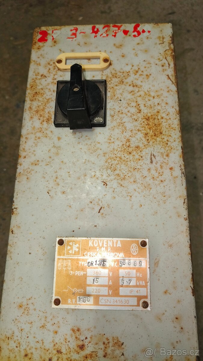 Elektro skříň na kompresor Orlík - 3