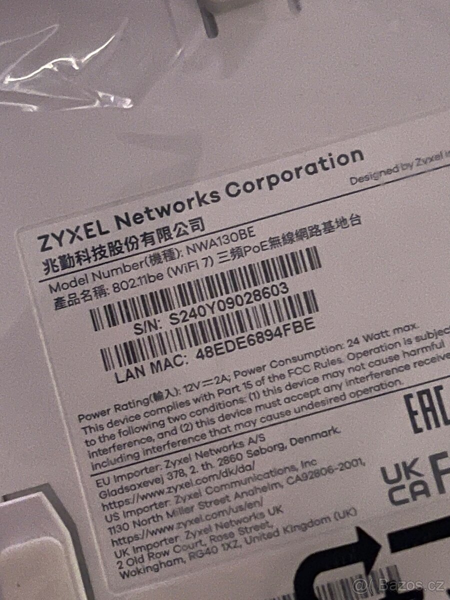 Zyxel NWA130BE Wifi modem - 3