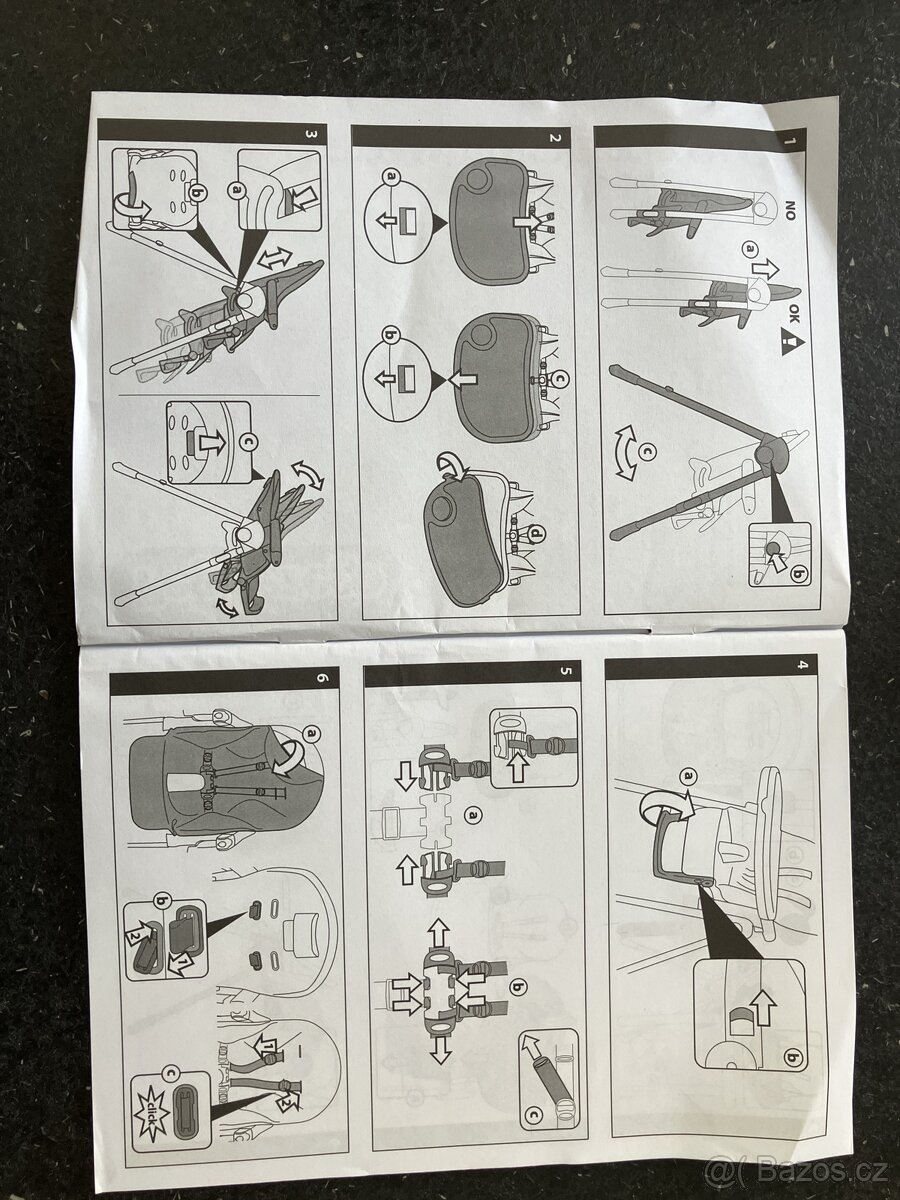 Sedacka pro mimino, kůže zn. Peg-Pérego - 3