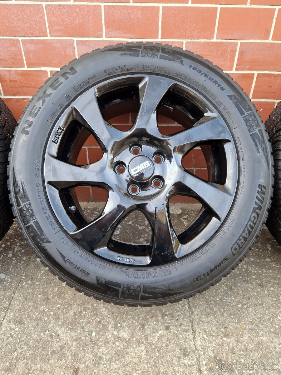 5x100 r16 et40 disky kola vw taigo tcross kamiq 195 60 16 - 3