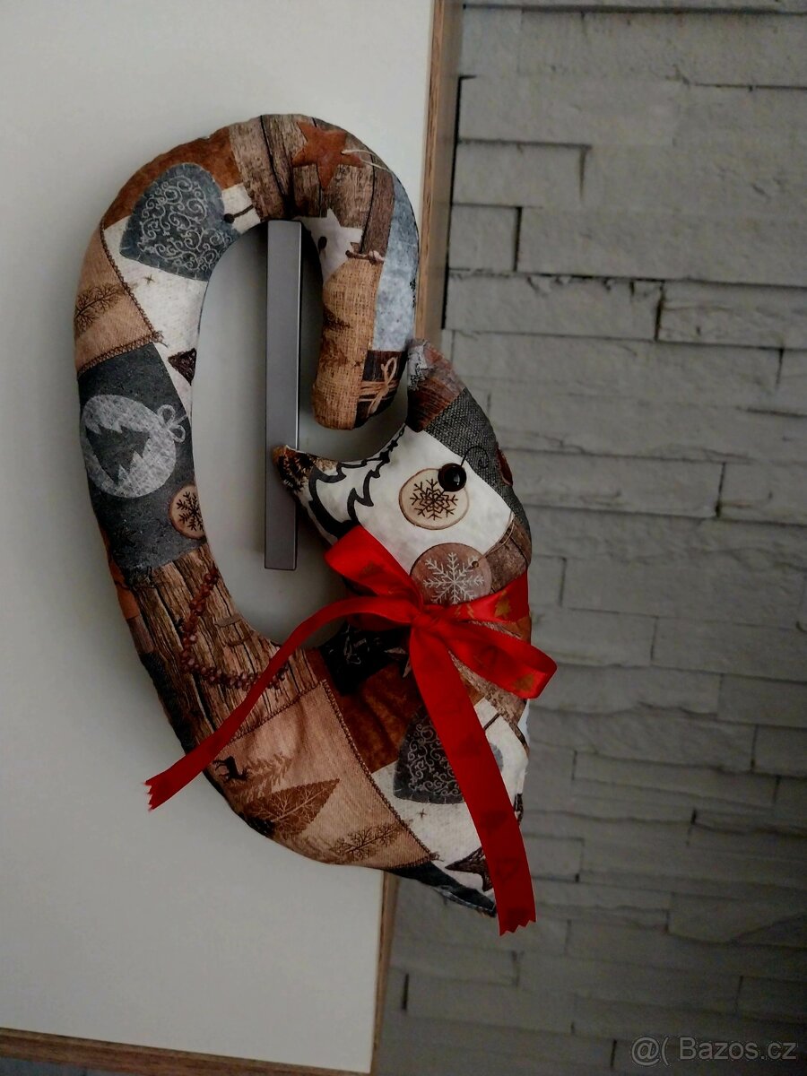 Vánoční dekorace plněné levandulí pro milovníky nejen kočiče - 3