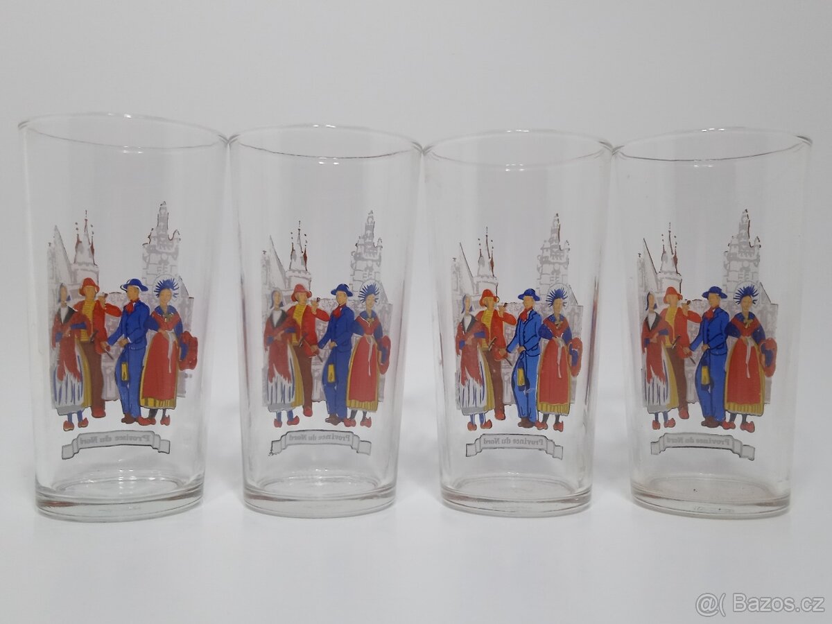 Province du Nord - Sklenice od francouzské retro hořčice - 3