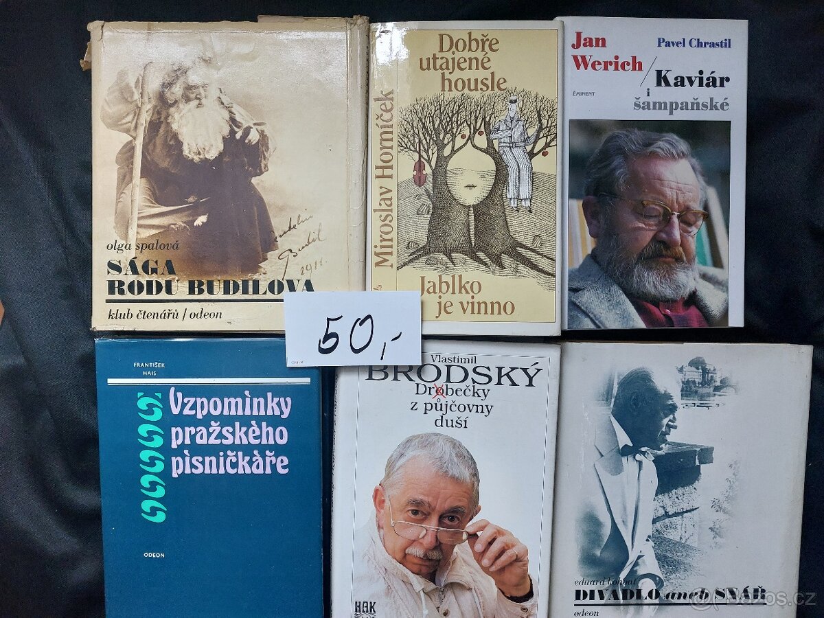 Knihy herci, divadlo, hudba - 3