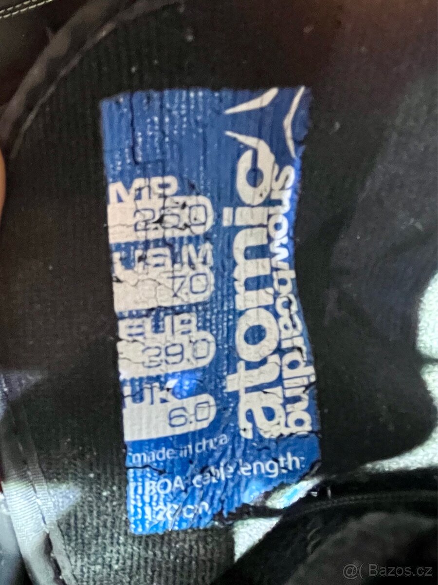 Dětský snowboard STUF 125 + boty Atomic - 3