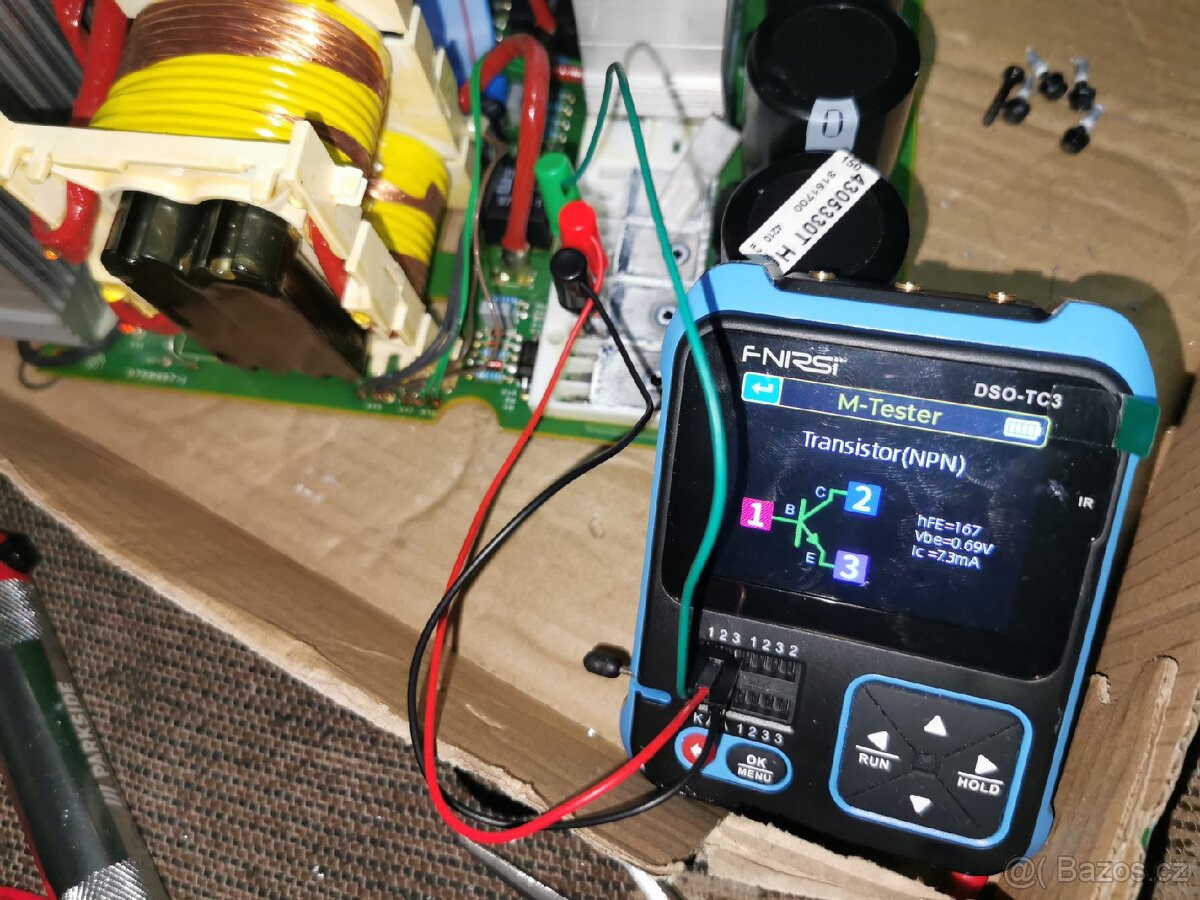 Nový 3-in-1 osciloskop, tester, generator - 3