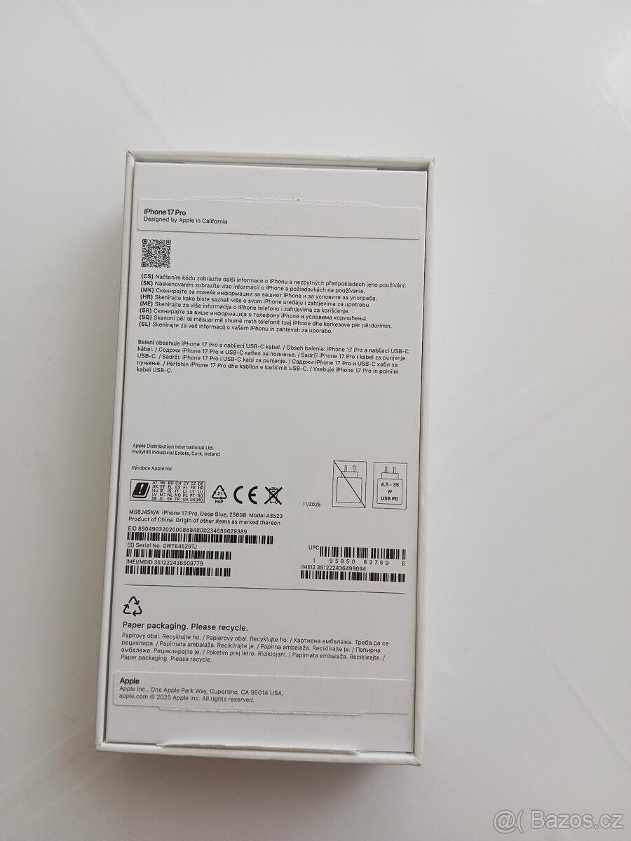krabičku od iPhone 17 Pro - 3