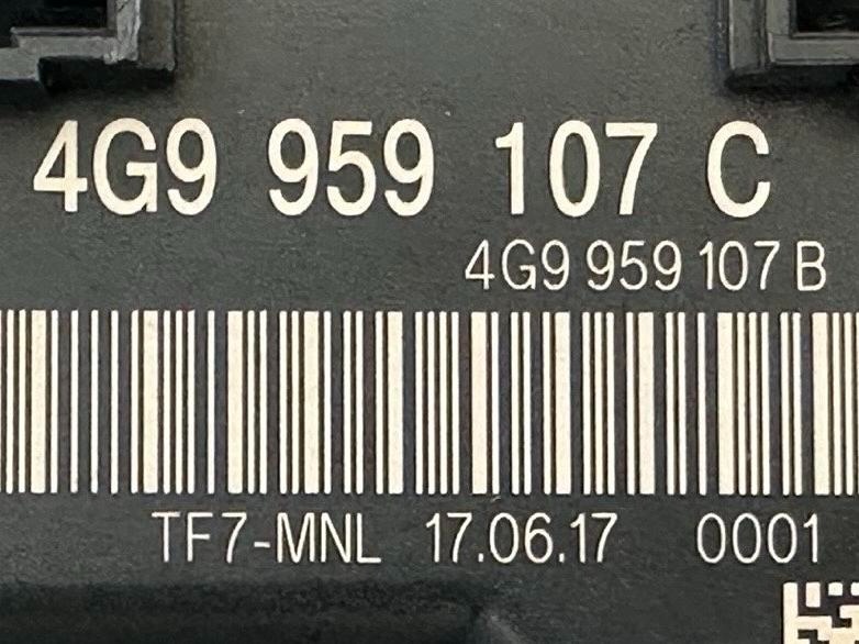 Řídící jednotka el. kufru 4G9959107C Audi A6 C7 4G FL avant - 3