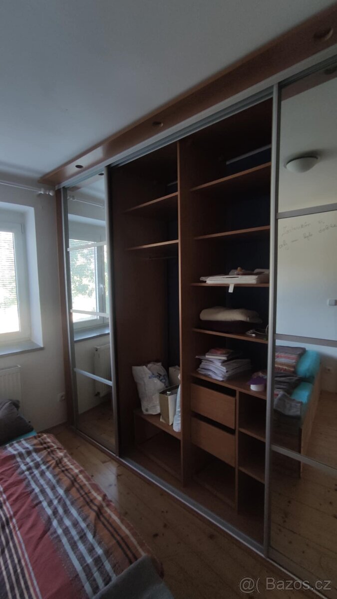 Šatní skříň se zrcadly 235x250x80 - 3
