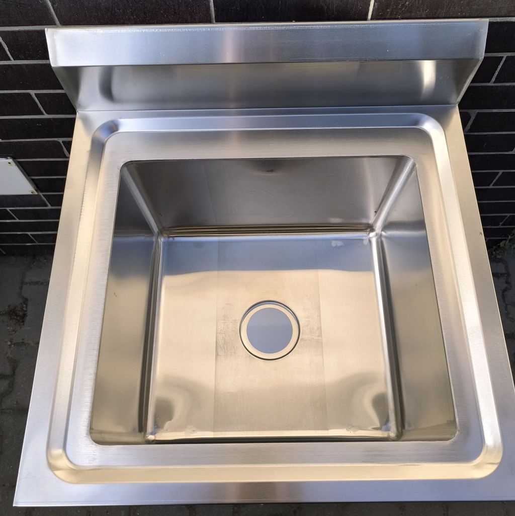 Nerezový dřezový stůl 60x60x85, s policí, šroubovaný - 3