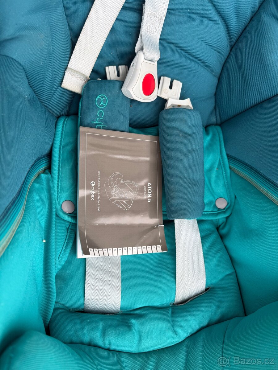 Novorozenecká autosedačka Cybex Aton 5 + Aton base 2-fix - 3