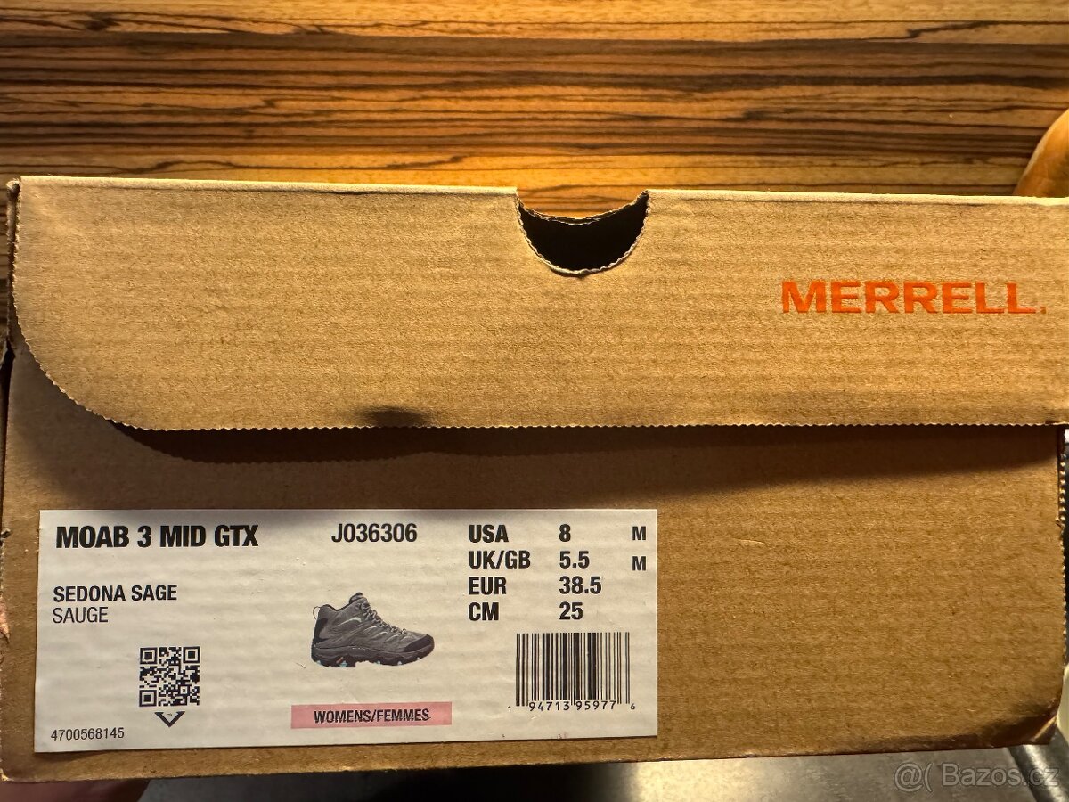 Merrell dámská obuv vel. 38,5 - 3