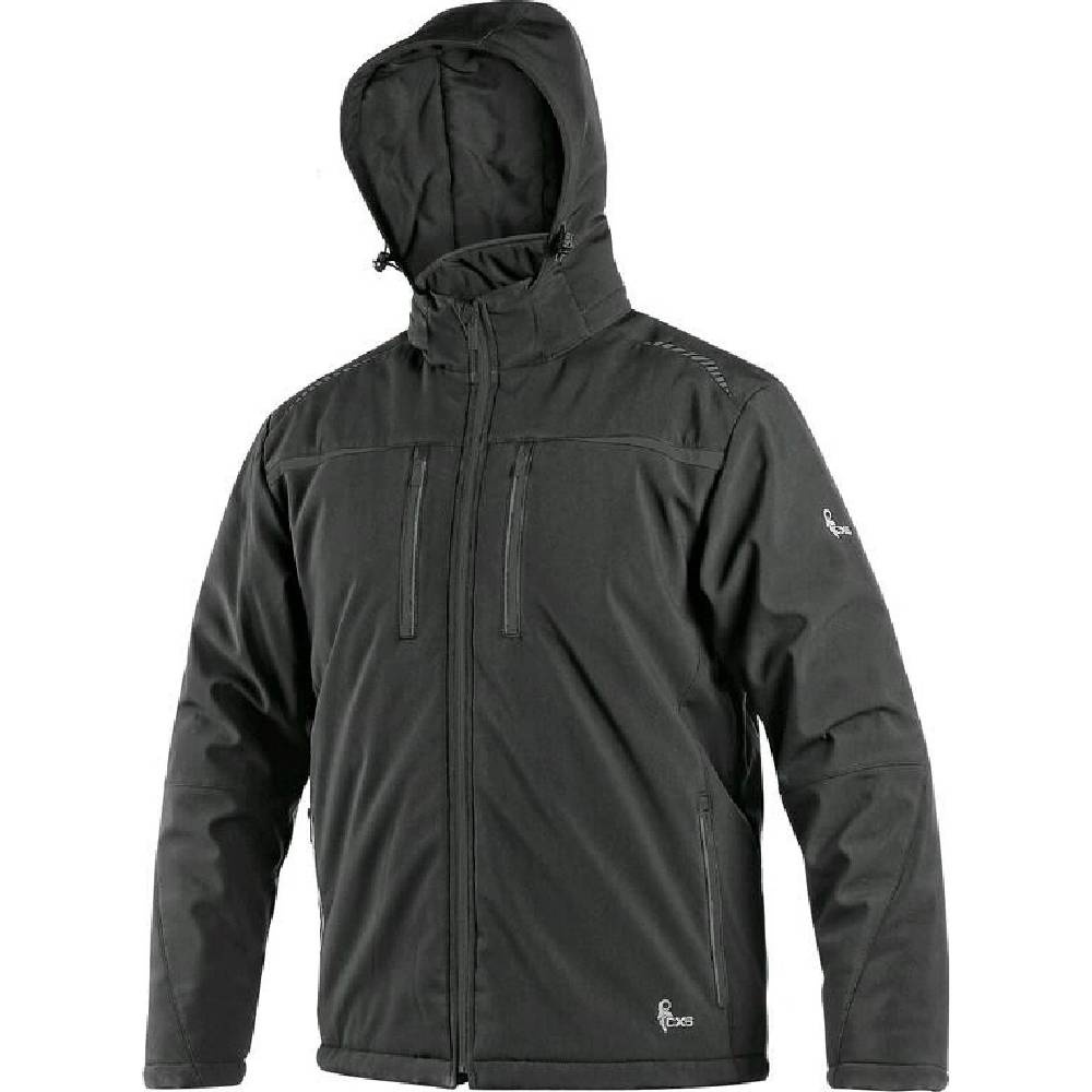 Nová bunda CXS NORFOLK, zimní, pánská, černá, vel. 4XL - 3