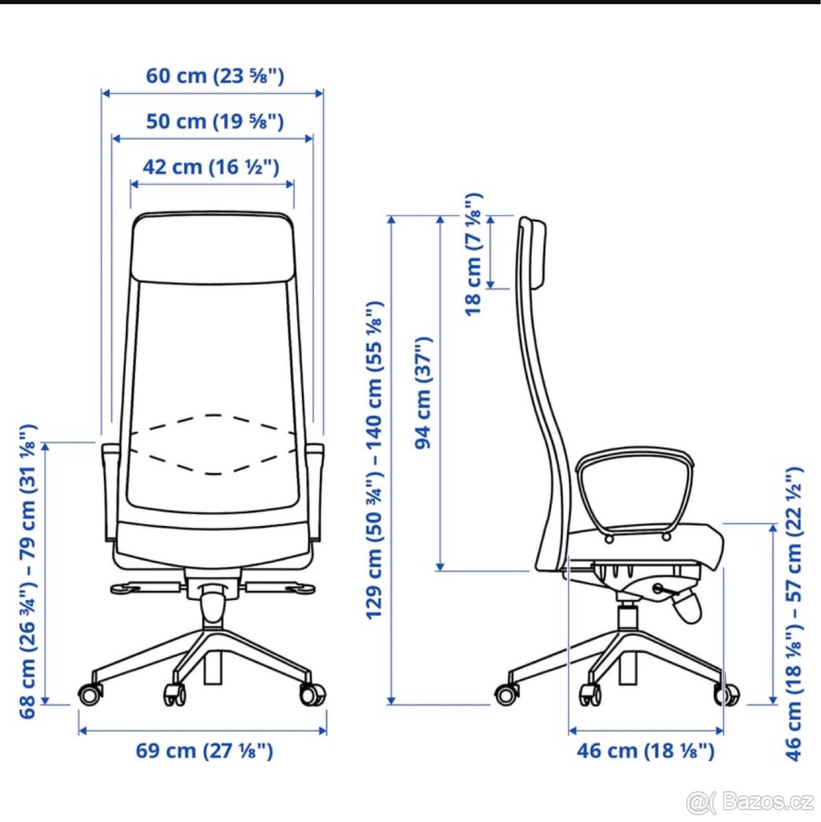 Marcus IKEA židle - 3