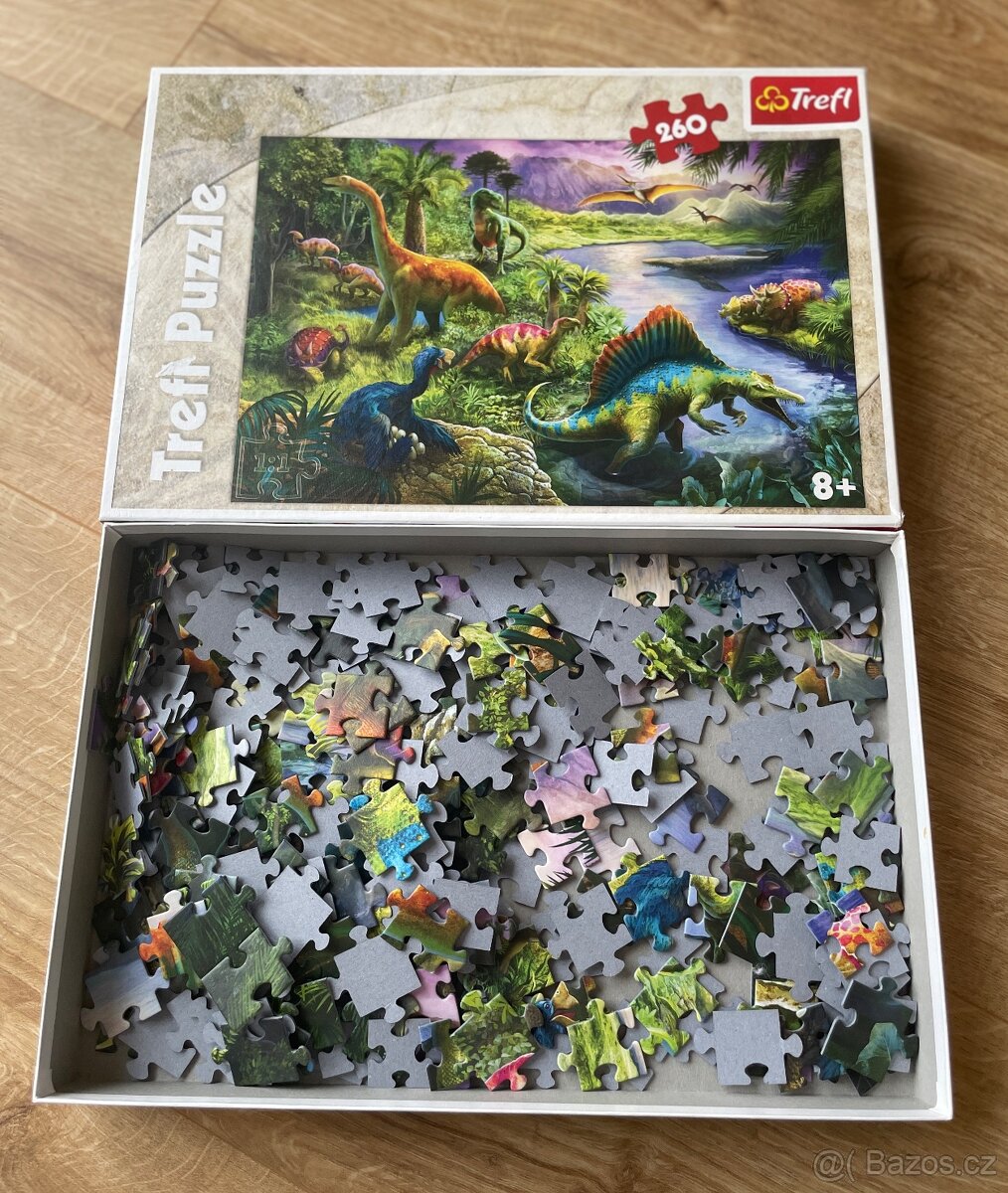 Puzzle s dinosaury - 3