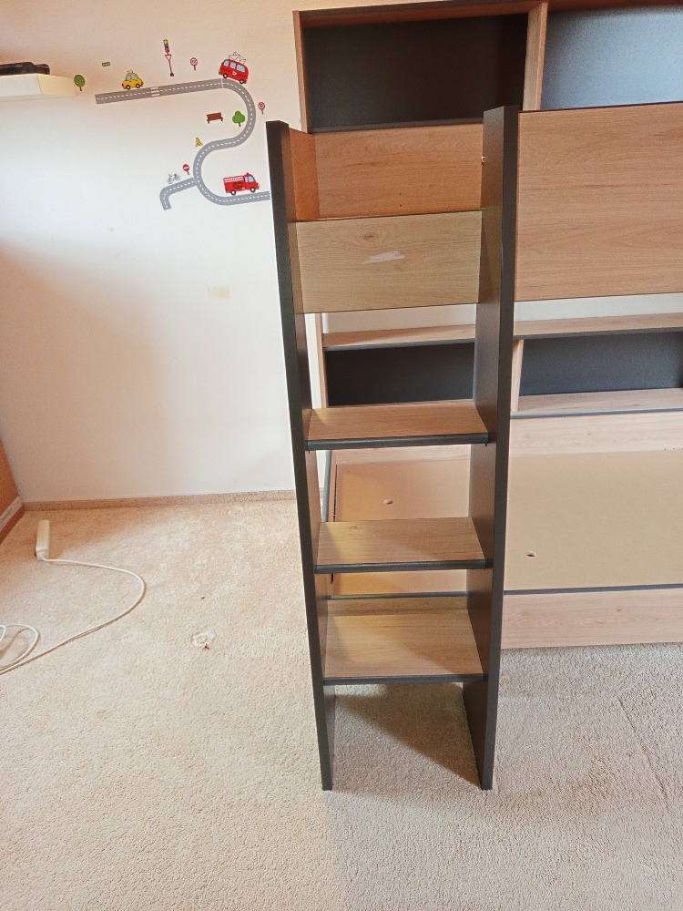 Dvoupatrová postel Leo v trendy odstínech - 3