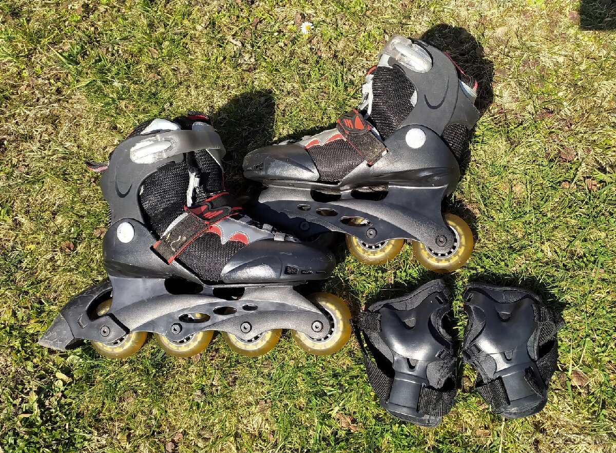 Prodám brusle a helmu - 3