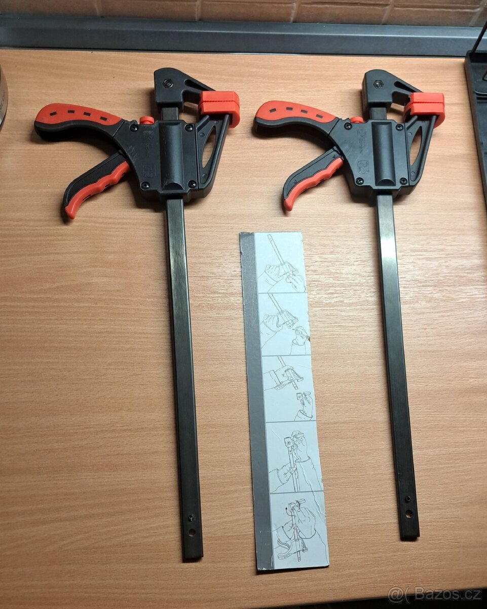 2 ks jednoruční rychloupínácí svěrky - 3