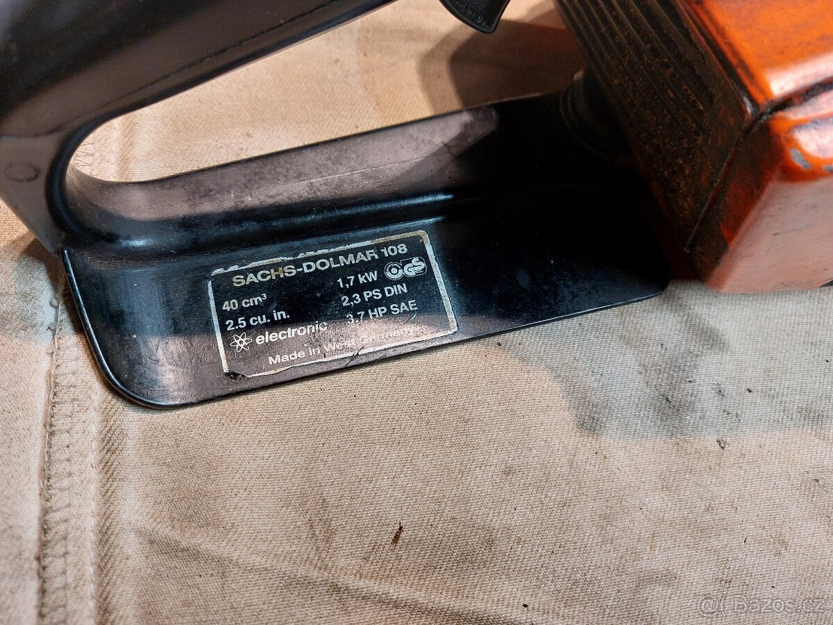 Stará motorová pila Sachs Dolmar 108 - 3