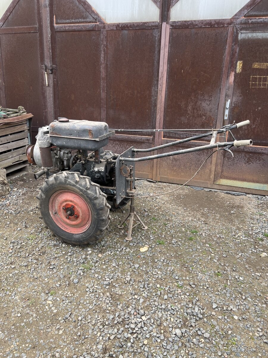 dvoukolová fréza s bržděným vozikem - 3