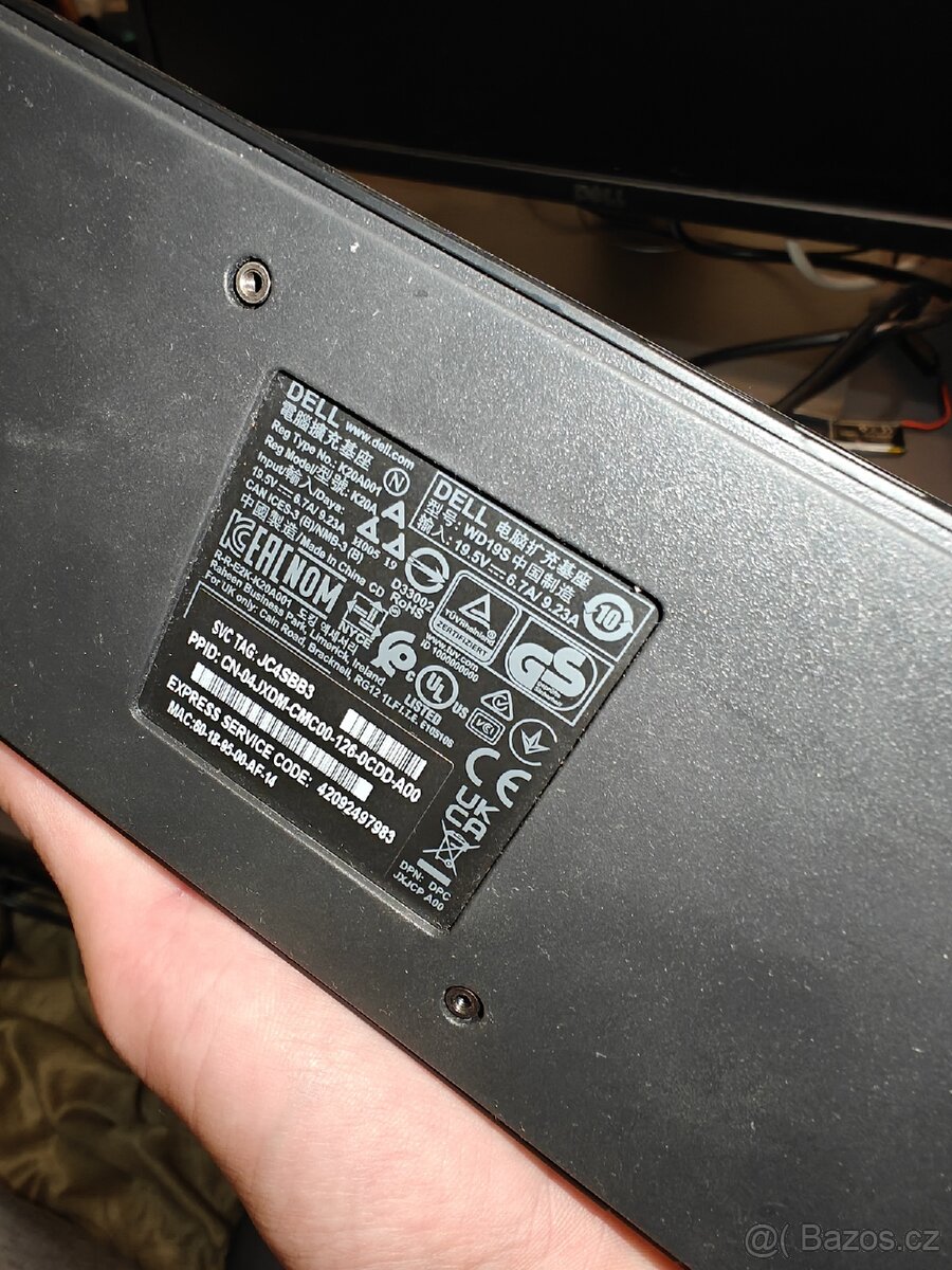 Dokovací stanice DELL K20A k17a001 - 3