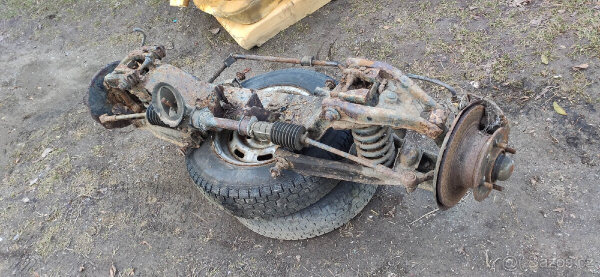 Náprava škoda 120l na díly - 3