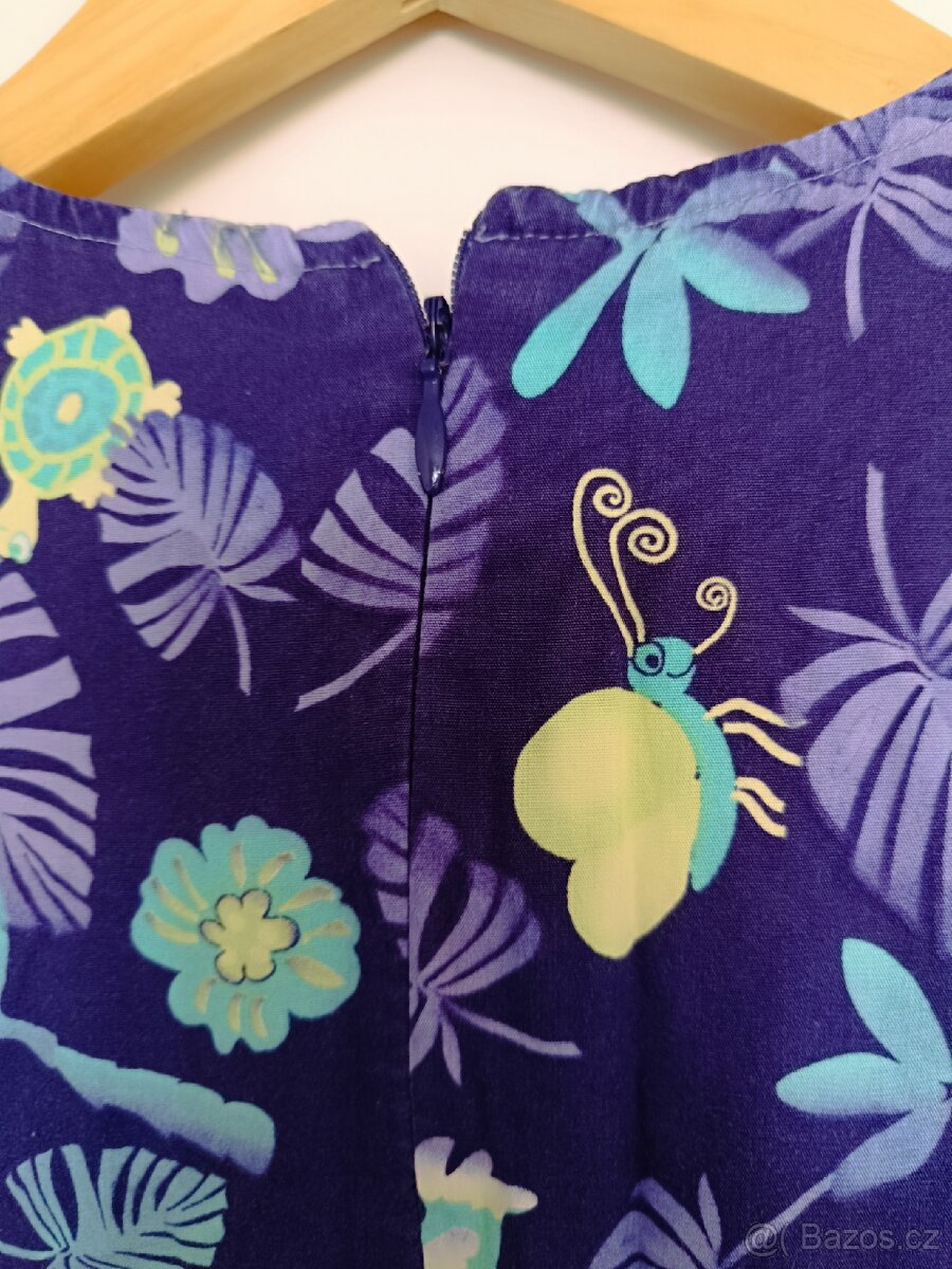 Letní šaty, vel. 122 - 3