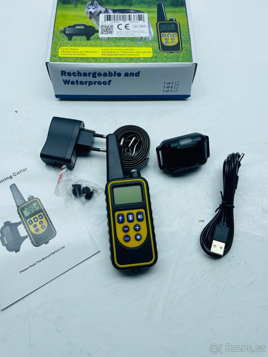 Elektrický obojek pro psa výcvikový - 3