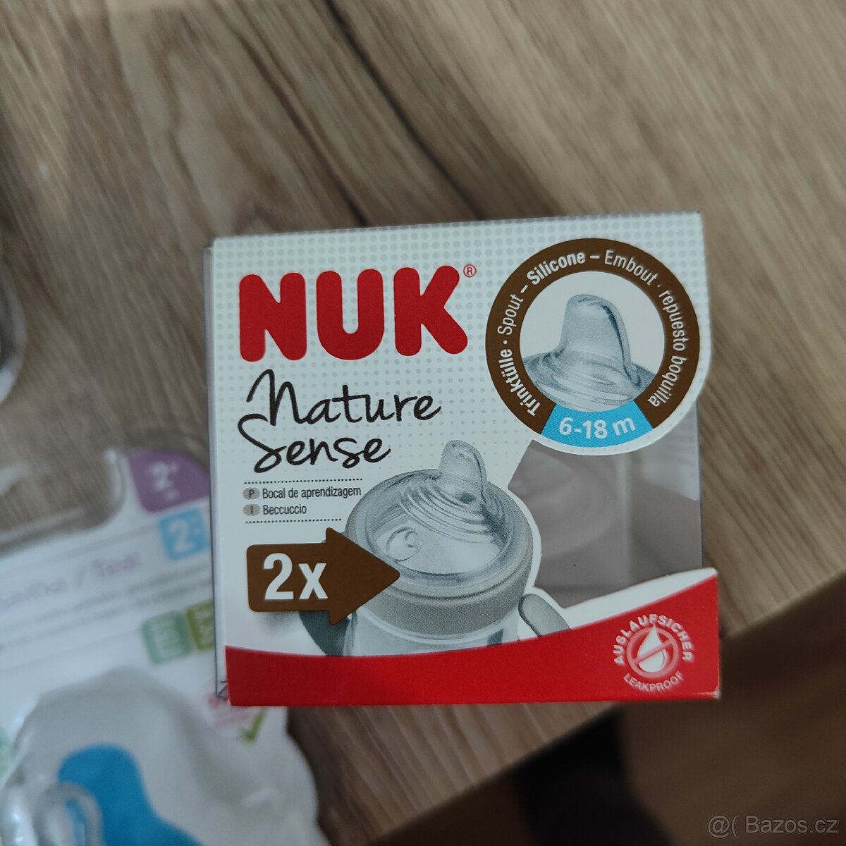 Náhradní savičky MAM 2x a NUK - 3