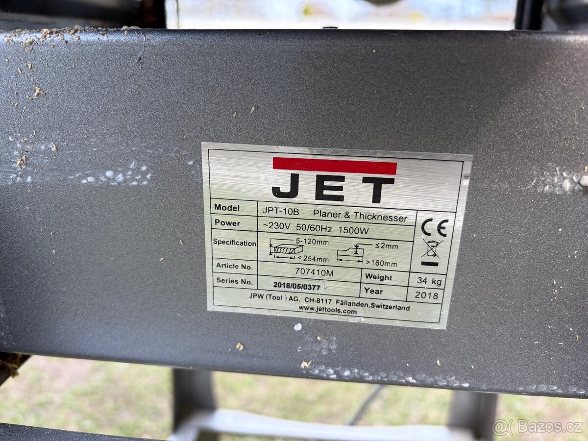 Srovnávací a tloušťkovací frézka - 3