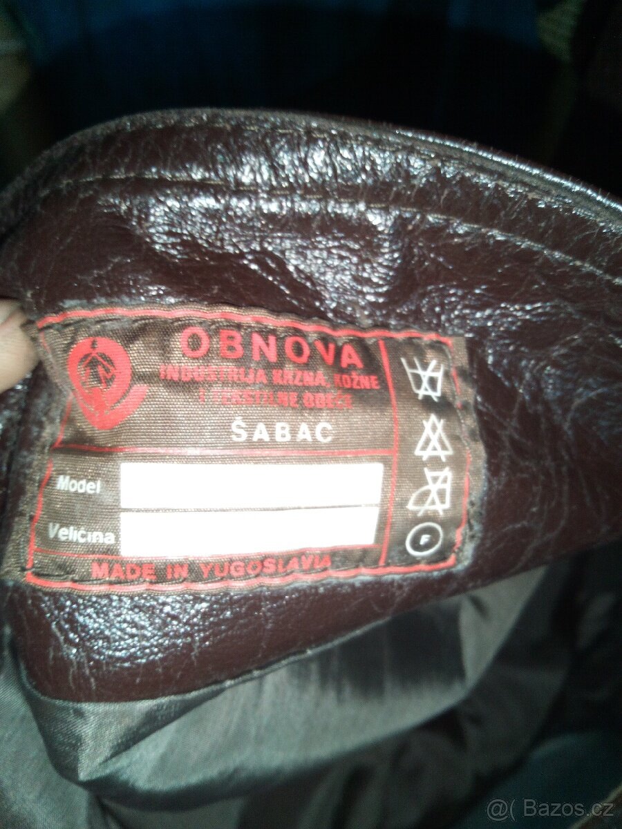 Kožený kabát vel. 52 - 3