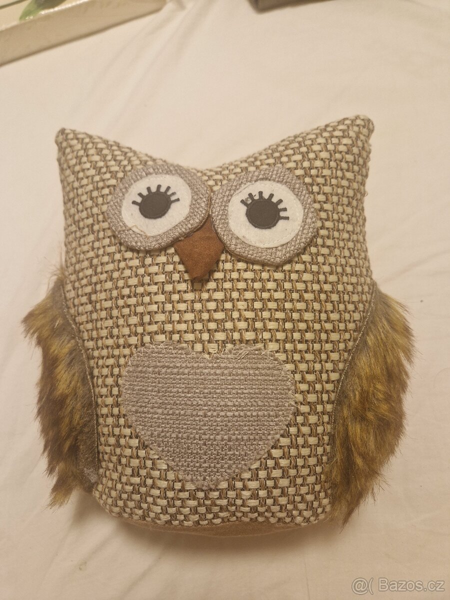 Nová dveřní zarážka Sova hnědá - 3