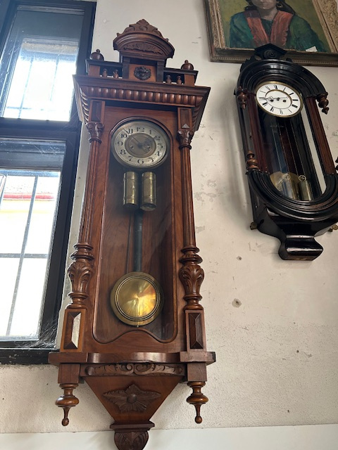 Velké 135 cm hodiny Gustav Becker. - 3