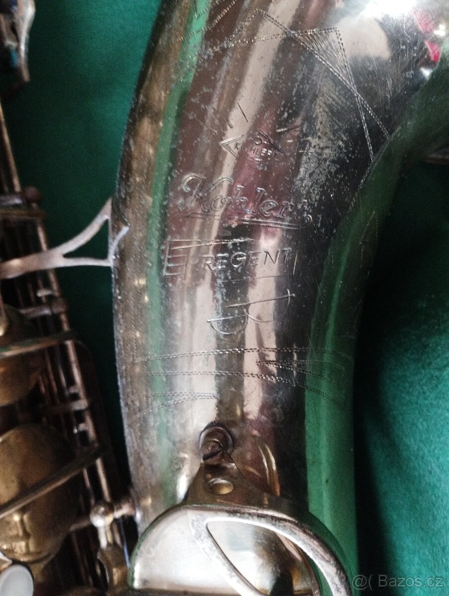 Prodám tenor sax Kohlert Regent - 3