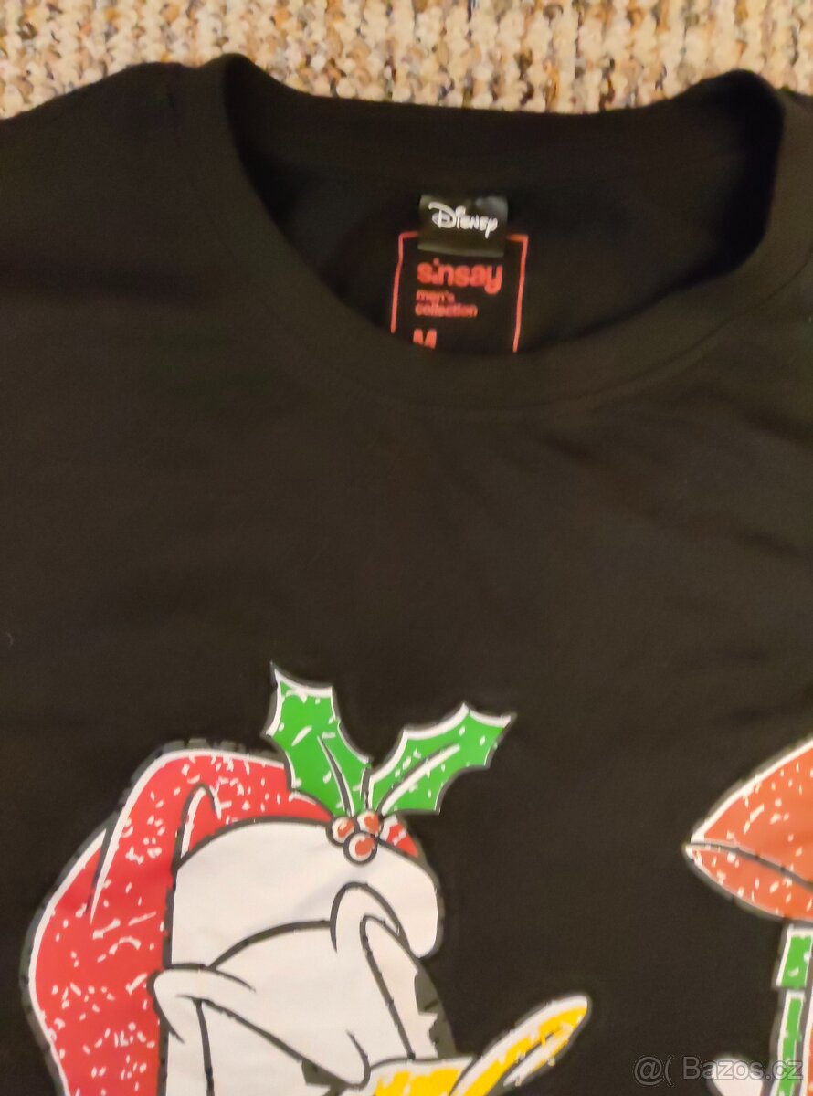 Nové pouze vyprané - Vánoční pyžamo Sinsay vel M - 3