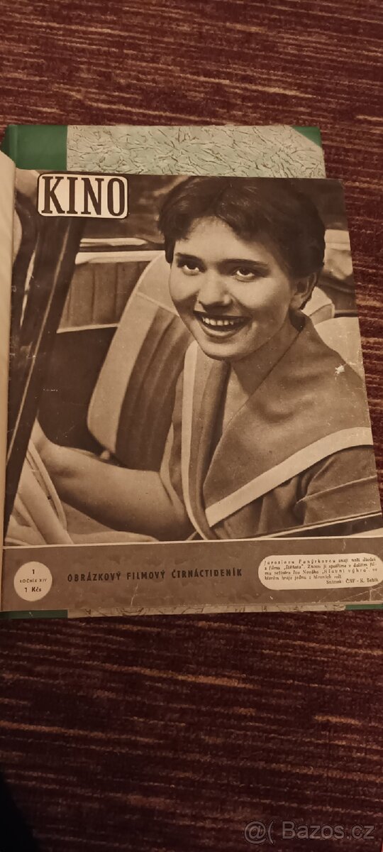 Časopisy kino svázané do knih - 3