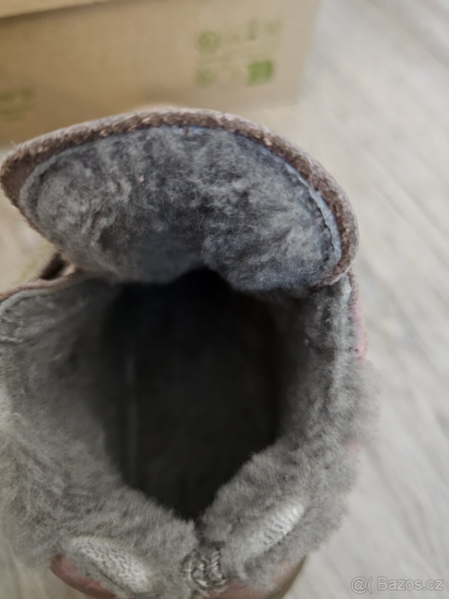 Dětské zimní barefoot boty Froddo Pink - vel. 25 - v záruce - 3